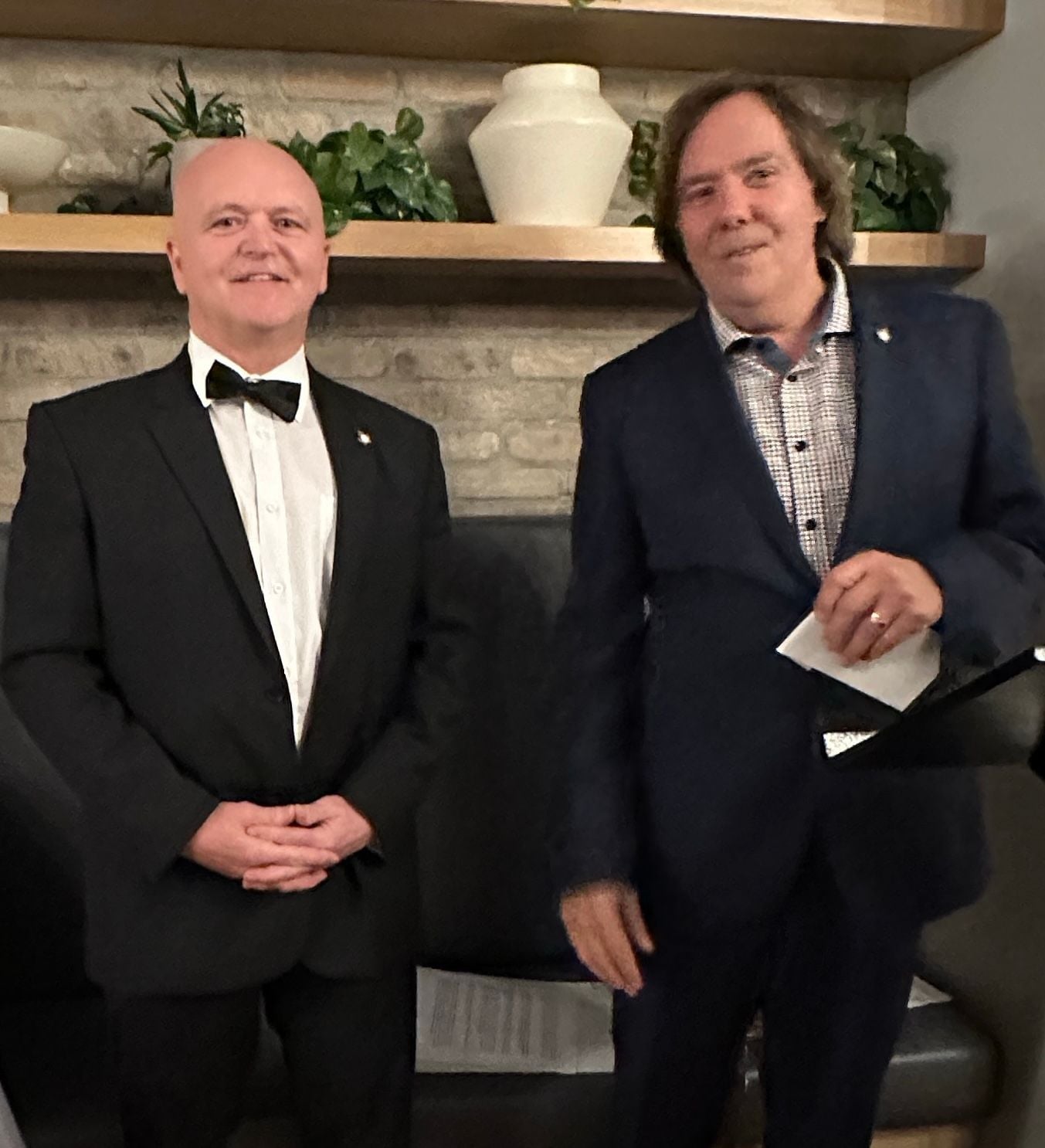 Daniel Sigouin reçoit le prix du président, Fernand Beauchamp Soirée Arthur-Desjardins 2023 - Daniel Sigouin, récipiendaire Image -6536e5a59952d